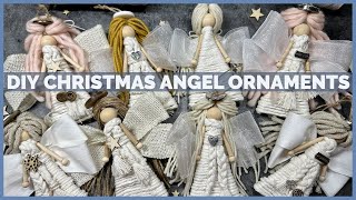 DIY Christmas Angel Ornaments [upl. by Aicirtac]