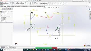 Finding the AREA in Solidworks [upl. by Akeylah]