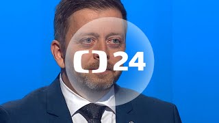 Ministr vnitra Vít Rakušan hostem Interview ČT24 [upl. by Burkhard976]