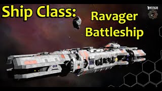 Space Engineers Ravager Class Battleship [upl. by Becki]