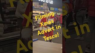 Filming🎅Advert in Tesco watford [upl. by Oberstone281]