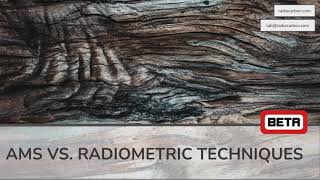 AMS Dating vs Radiometric Techniques [upl. by Naivatco]