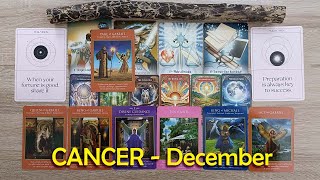 CANCER December Tarot Readings👉🪄⚡🪐archangelmichael [upl. by Ellednahc]