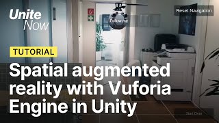 Spatial augmented reality with Vuforia Engine in Unity  Unite Now 2020 [upl. by Derwin527]