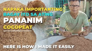 How To Make Cocopeat Easily For DIY Hydroponic Farming at Home [upl. by Assenahs491]