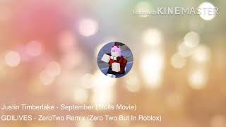 🎶Zero Two🎶 Full Version “Lyric Video” September [upl. by Caswell907]