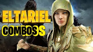 Middle Earth Shadow of War Epic Eltariel Combos amp Brutal Uruk Kills [upl. by Loyce]