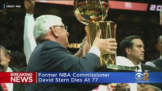 Former NBA Commissioner David Stern Dead At 77 [upl. by Oramug]