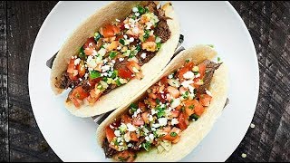 Slow Cooker Carne Asada Recipe [upl. by Shiekh881]