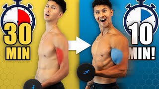 How To Grow Your Biceps In 10 Minutes Using Science [upl. by Mina]