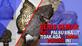 PERBEDAAN KERIS SEMAR MESEM ASLI dan PALSU ASPAL [upl. by Annaeiluj]