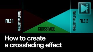 How to create a crossfading effect with VSDC Free Video Editor v636 [upl. by Leblanc14]