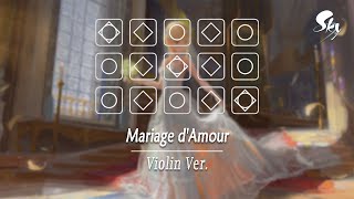 【SkyCotL】Mariage dAmour Violin  Sky CotL Music Violin Cover [upl. by Irme]