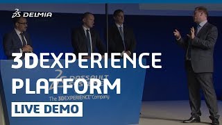 3DEXPERIENCE Platform Live Demo  DELMIA [upl. by Candace]