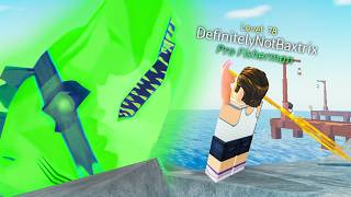 Farming Megalodon for 48 Hours in Fisch [upl. by Anilecram631]