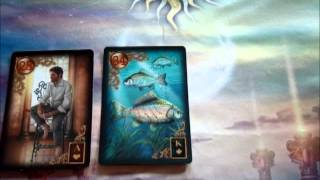 Lenormand for Beginners Playing With 3Card Combinations [upl. by Ingold]