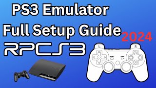 RPCS3 Emulator Full Setup Guide 2024  Lowend PC Setup Guide For Ps3 games 60fps best settings [upl. by Airetas634]