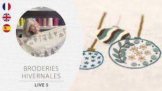 SAL Broderies hivernales  LIVE 5 [upl. by Fronia]