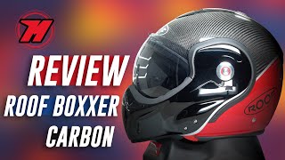 Review casco Roof Boxxer un casco modular de carbono 🔥🕶️ [upl. by Aniratak]