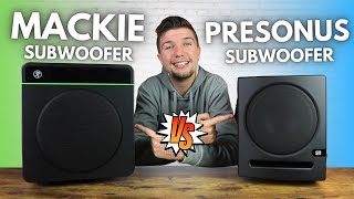 Which Subwoofer Under 200 Fits Your Home Studio Setup  Mackie CR8SXBT VS Presonus Eris 8 [upl. by Hammer194]