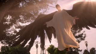 Lucifer S05E07  Daniel meets Archangel Michael [upl. by Burman296]