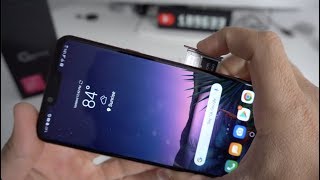 How to install SD and SIM card into LG G8 ThinQ [upl. by Ennazus]