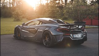 Novitec McLaren 600LT Exhaust quotRacequot [upl. by Carolynn]