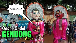 Ondel Kembar Betawi Gendong Anak [upl. by Nesmat961]