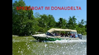 Speedboat Fahrt im Donau Delta  Ausflug mit Nicko Cruises [upl. by Narad183]