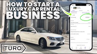 How To Start A Luxury Car Rental Business On Turo How Much I Made in 30 Days [upl. by Kara-Lynn276]