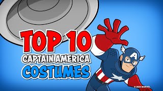 Captain Americas Best Costumes [upl. by Isolda]