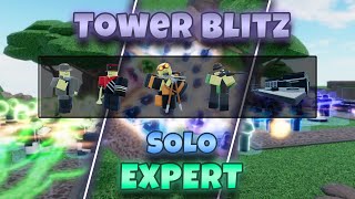 Expert Solo Guide 2025  Tower Blitz ROBLOX [upl. by Carree]