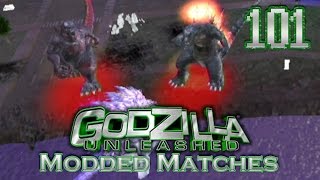 Godzilla Unleashed Modded Matches 101 Request vWii [upl. by Faunie]