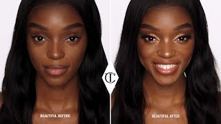 How To Get The Queen of Glow SunKissed Makeup Look  10 Iconic Looks  Charlotte Tilbury [upl. by Gine]