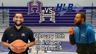 Hahnville vs HL Bourgeois First Round Girls Basketball Playoff Game [upl. by Amat725]