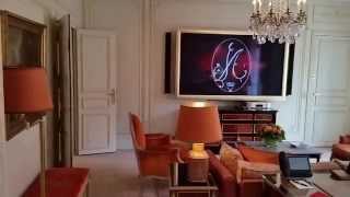 Plaza Athenee Paris Suite [upl. by Airaet]