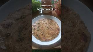 Lachha Parantha Masala Paneer  लच्छा पराठा food paratha cooking shorts [upl. by Anirad]