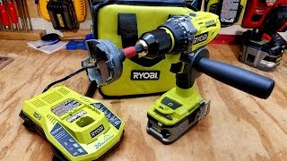 Ryobi One 18V Cordless Brushless Hammer Drill Review [upl. by Legin]