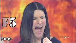 Laura Pausini  UnEmergenza Damore  Live High Notes  19982019 [upl. by Hank]