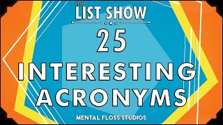 25 Acronyms amp Initialisms [upl. by Francine]