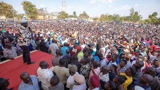 LIVE RAILA ODINGAS MASSIVE RALLY AT GUSII STADIUM KISII COUNTY [upl. by Verlee]