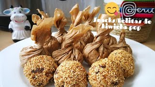 Receta de Snacks de KiwichaAmaranto pop  Ricas😋 y Nutrivivas  Amikrea Ideas [upl. by Hartwell578]