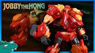 Cang Toys FEROCIOUS Transformers Combiner  Predaking  JobbytheHong Review [upl. by Fachini629]