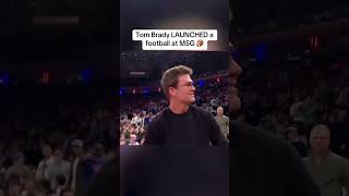 Tom Brady at MSG 🏈 [upl. by Uol160]