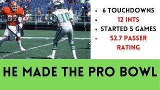 The WORST Pro Bowl Player in NFL HISTORY  Mike Boryla [upl. by Grindle]