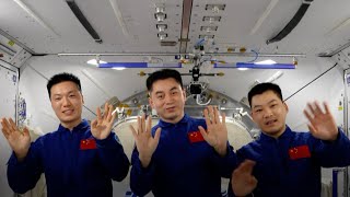 Tour Chinas space station with Shenzhou18 crew [upl. by Ver]