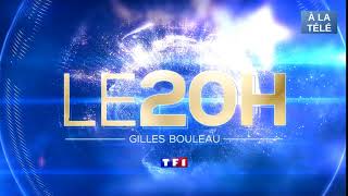 Nouveau Générique LE 20H Gilles Bouleau – TF1 [upl. by Dalohcin956]