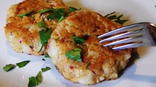 Imitation Crab Cakes [upl. by Ibbor385]