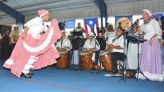 Bomba puertorriqueña  Puerto Rican bomba dance and music at Loíza Puerto Rico [upl. by Ardnasac]