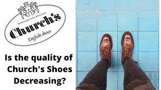 Is the quality of Churchs shoes decreasing  Churchs Tasmania Chukka Boots Review [upl. by Heida]